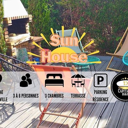 Apartmán Sun House - Terrasse Parking Prive Gratuit Troyes Exteriér fotografie